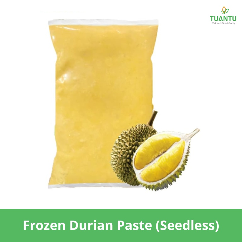 Frozen Durian Paste (seedless)